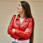 How to Style a Red Leather Jacket