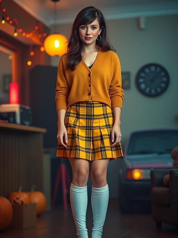 90s Movie Girl – Clueless Chic Halloween Costume