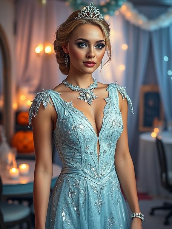 Ice Princess – Frosty Halloween GRWM Look