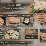 Do you wear your engagement ring on your wedding day guide showing traditional, modern and flexible ring placement options with bridal hands and wedding rings